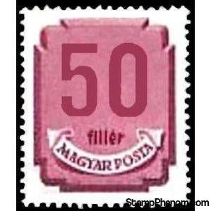 Hungary 1950 Postage due-Stamps-Hungary-StampPhenom