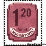 Hungary 1950 Postage due-Stamps-Hungary-StampPhenom