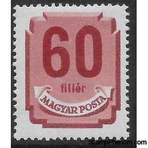 Hungary 1950 Postage due-Stamps-Hungary-StampPhenom