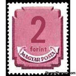 Hungary 1950 Postage due-Stamps-Hungary-StampPhenom