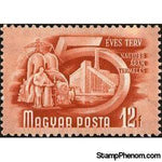 Hungary 1950 Power production-Stamps-Hungary-StampPhenom