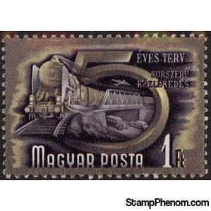 Hungary 1950 Transport-Stamps-Hungary-StampPhenom