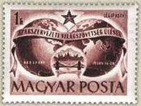 Hungary 1950 World Federation of Trade Unions Congress - Budapest-Stamps-Hungary-StampPhenom