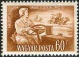 Hungary 1951 Five Year Plan - 1st Anniversary-Stamps-Hungary-StampPhenom