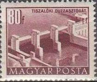 Hungary 1951 Rebuilding Plan-Stamps-Hungary-StampPhenom