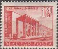 Hungary 1951 Rebuilding Plan-Stamps-Hungary-StampPhenom