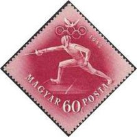 Hungary 1952 15th Olympic Games - Helsinki-Stamps-Hungary-StampPhenom