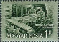 Hungary 1952 Miners Day-Stamps-Hungary-StampPhenom