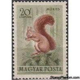 Hungary 1953 Airmails - Forest Animals