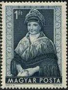 Hungary 1953 Provincial Costumes-Stamps-Hungary-StampPhenom