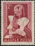 Hungary 1953 Provincial Costumes-Stamps-Hungary-StampPhenom