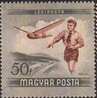 Hungary 1954 Airmails-Stamps-Hungary-StampPhenom