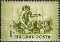 Hungary 1954 Child Welfare-Stamps-Hungary-StampPhenom