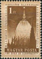 Hungary 1954 Constitution - 5th Anniversary-Stamps-Hungary-StampPhenom