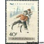 Hungary 1955 Airmails - Winter Sports