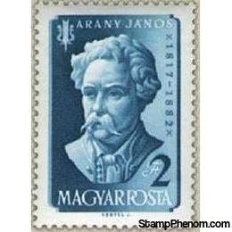 Hungary 1957 Janos Arany - 75th Death Anniversary