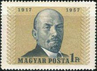 Hungary 1957 Russian Revolution - 40th Anniversary-Stamps-Hungary-StampPhenom