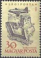 Hungary 1958 Airmails-Stamps-Hungary-StampPhenom