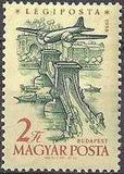 Hungary 1958 Airmails-Stamps-Hungary-StampPhenom