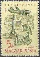 Hungary 1958 Airmails-Stamps-Hungary-StampPhenom