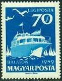 Hungary 1959 Lake Balaton Summer Courses-Stamps-Hungary-StampPhenom