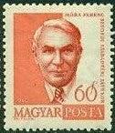 Hungary 1960 Celebrities and Anniversaries-Stamps-Hungary-StampPhenom