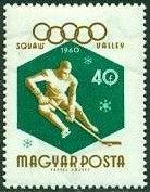 Hungary 1960 Winter Olympic Games-Stamps-Hungary-StampPhenom