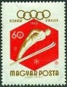 Hungary 1960 Winter Olympic Games-Stamps-Hungary-StampPhenom