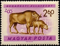 Hungary 1961 Budapest Zoo Animals, 10 stamps-Stamps-Hungary-Mint-StampPhenom