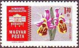 Hungary 1961 International Stamp Exhibition, Budapest (a) 1st issue Background in silver-Stamps-Hungary-StampPhenom