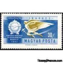 Hungary 1962 Airmails - Development of Flight
