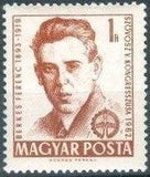 Hungary 1962 Celebrities and Anniversaries-Stamps-Hungary-StampPhenom