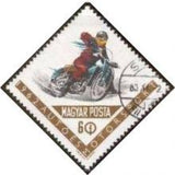 Hungary 1962 Motor Cycle and Car Sports-Stamps-Hungary-StampPhenom