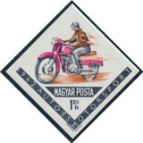 Hungary 1962 Motor Cycle and Car Sports-Stamps-Hungary-StampPhenom