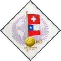 Hungary 1962 World Cup Football - Chile-Stamps-Hungary-StampPhenom