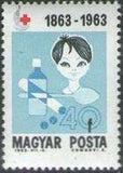 Hungary 1963 Red Cross Centenary-Stamps-Hungary-StampPhenom