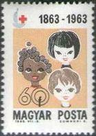 Hungary 1963 Red Cross Centenary-Stamps-Hungary-StampPhenom