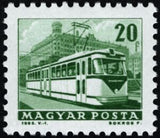 Hungary 1963 Transport and Communications, 14 stamps-Stamps-Hungary-StampPhenom