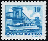 Hungary 1963 Transport and Communications, 14 stamps-Stamps-Hungary-StampPhenom