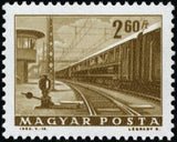 Hungary 1963 Transport and Communications, 14 stamps-Stamps-Hungary-StampPhenom