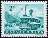 Hungary 1963 Transport and Communications, 14 stamps-Stamps-Hungary-StampPhenom