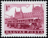 Hungary 1963 Transport and Communications, 14 stamps-Stamps-Hungary-StampPhenom