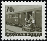 Hungary 1963 Transport and Communications, 14 stamps-Stamps-Hungary-StampPhenom