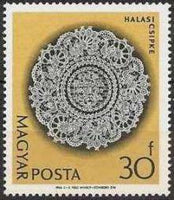 Hungary 1964 Halas Lace-Stamps-Hungary-StampPhenom