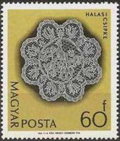 Hungary 1964 Halas Lace-Stamps-Hungary-StampPhenom