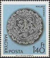 Hungary 1964 Halas Lace-Stamps-Hungary-StampPhenom