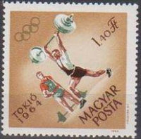 Hungary 1964 Olympic Games - Tokyo-Stamps-Hungary-StampPhenom