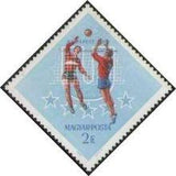 Hungary 1965 University Games - Budapest-Stamps-Hungary-StampPhenom