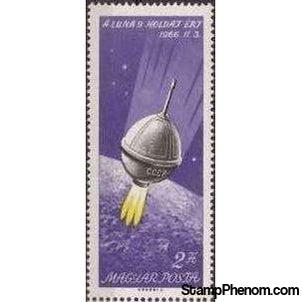 Hungary 1966 Luna 9 Moon Landing