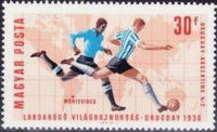 Hungary 1966 World Cup Football-Stamps-Hungary-StampPhenom